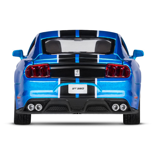 ТМ "Автопанорама" Машинка металлическая 1:32 Ford Shelby GT350, синий, свет, звук, откр. двери, капот и багажник, инерция, в/к 17,5*13,5*9 см в Джамбо Тойз #12