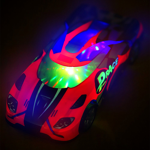 Р/У AUTODRIVE Машина с 3D подсветкой корпуса/пульта,М1:14, 4 канала,с аккум.,цв.оранж.,в/к 34*14,5*12см в Джамбо Тойз #7