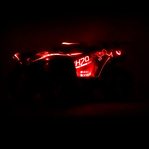 AUTODRIVE Р/У краулер с функцией пара,1:12,3D подсветка корпуса и пульта,4WD,цвет красный,в/к 38,5×21,5×18,5см в Джамбо Тойз #14