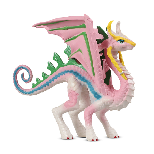 ТМ "DARWIN, Коллекционная фигурка Дракон розовый  "Принцесса" в/п, 14,5х9х12 см в Джамбо Тойз