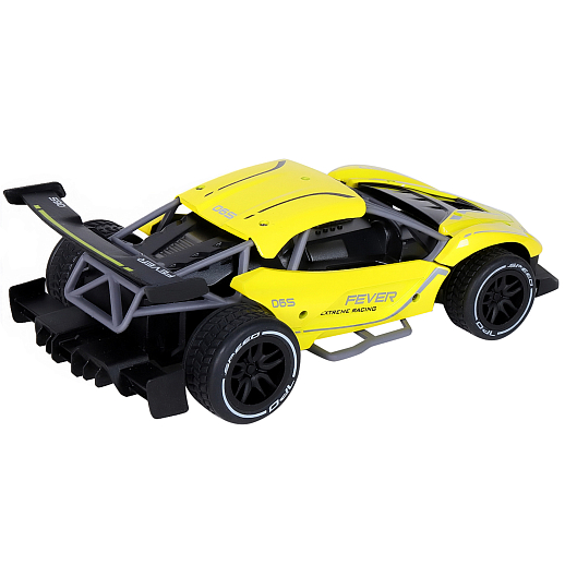 AUTODRIVE Р/У Суперскоростная металлическая машинка (до 15 км/ч+), М1:16, 2.4GHz, 4 канала, цвет желтый, в/к 26*13,5*14см в Джамбо Тойз #5
