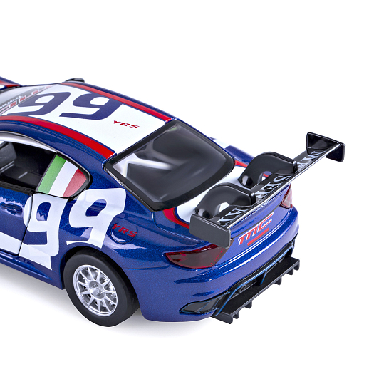 ТМ "Автопанорама" Машинка металл., 1:32 Maserati Gran Turismo MC GT4, синий, инерция, свет, звук, откр. двери, в/к 17,5*13,5*9 см в Джамбо Тойз #11