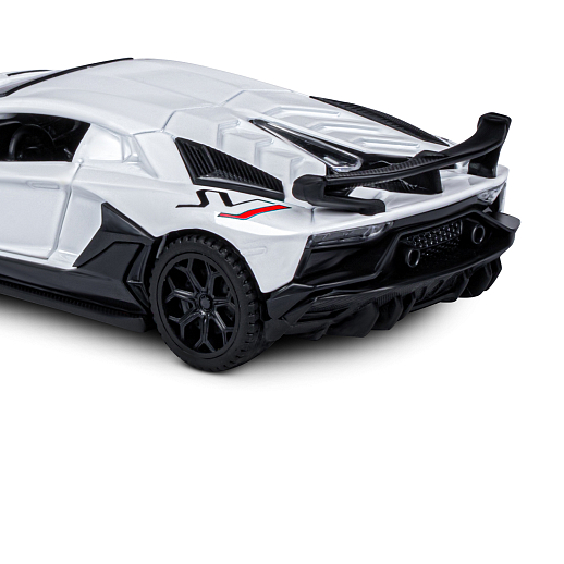 ТМ "Автопанорама" Машинка металл. 1:43 Lamborghini Aventador SVJ, белый, инерция, откр. двери, в/к 17,5*12,5*6,5 см в Джамбо Тойз #14