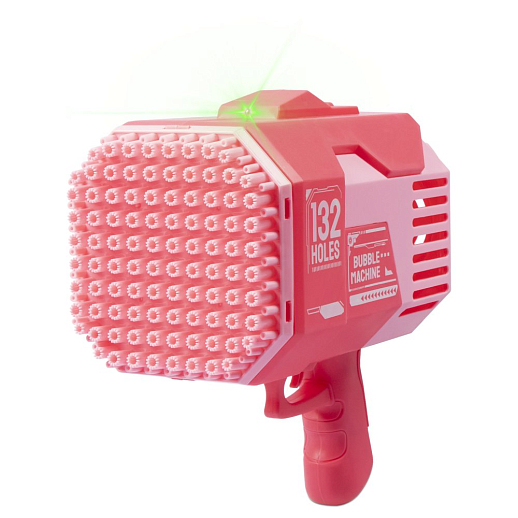 Базука с мыльными пузырями, розовый, с аккумулятором Li-Ion 3,7V, в/к в Джамбо Тойз #6