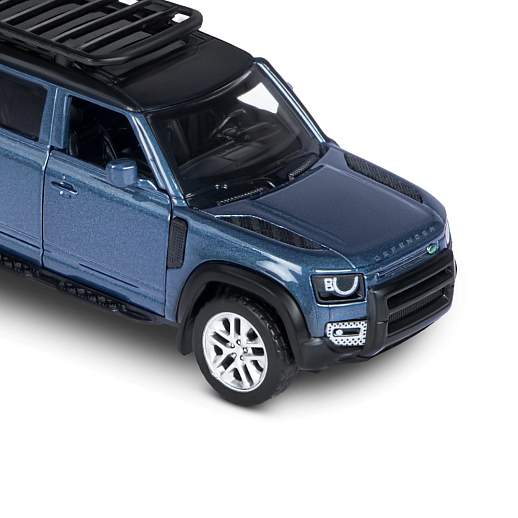 ТМ "Автопанорама" Машинка металл. 1:43 2020 Land Rover Defender 110, синий, инерция, откр. двери, в/к 17,5*12,5*6,5 см  в Джамбо Тойз #17