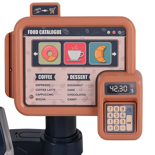 Игрушка для детей: набор "Кафе", свет, звук, синяя, артикул JB0214266 в Джамбо Тойз #5