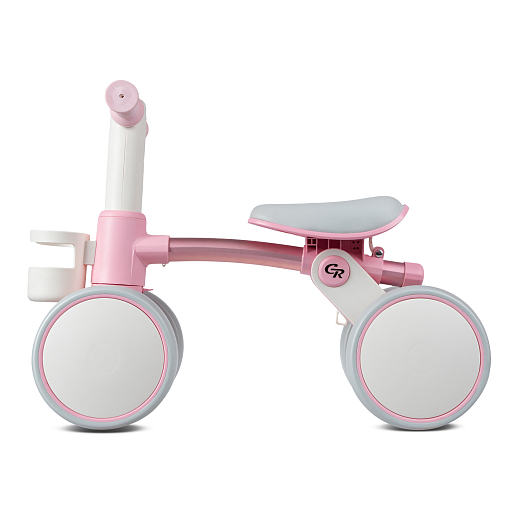 Беговел CITYRIDE, модель CR-BB-06, колеса EVA, алюминиевая рама, задняя ось сдвижная, цвет розовый в Джамбо Тойз #8