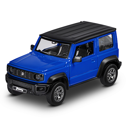 ТМ "Автопанорама" Машинка металлическая 1:32 Suzuki Jimny 2018, синий, тюнинг, откр. двери, свободный ход колес, в/к 23,5*10*4 см в Джамбо Тойз #6