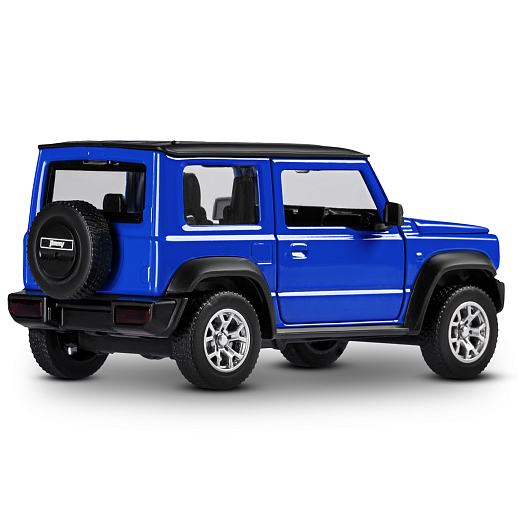 ТМ "Автопанорама" Машинка металлическая 1:32 Suzuki Jimny 2018, синий, тюнинг, откр. двери, свободный ход колес, в/к 23,5*10*4 см в Джамбо Тойз #4