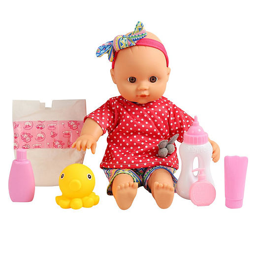 Набор "Кукла пупс с ванночкой и аксс.", в/к 41х23х24 см в Джамбо Тойз #5