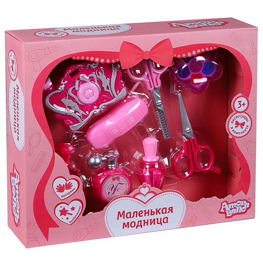 ТМ "Amore Bello" Набор "Модница", световые и звуковые эффекты, в/к 29х7х24 см в Джамбо Тойз