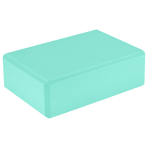 Блок для йоги, мятный,   23х15х8 см, 250г,  EVA в Джамбо Тойз #3
