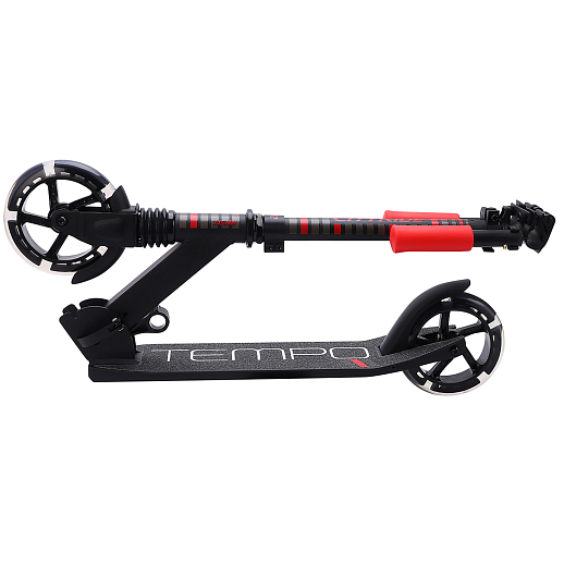 Двухколесный самокат CITY-RIDE TEMPO 145mm сталь/ал. Складной. Tbar lock. Колеса PU 145/145 MM со светом LED. Подшипники: Abec-7. Грипсы: резина. Передник амортизатор. в Джамбо Тойз #7
