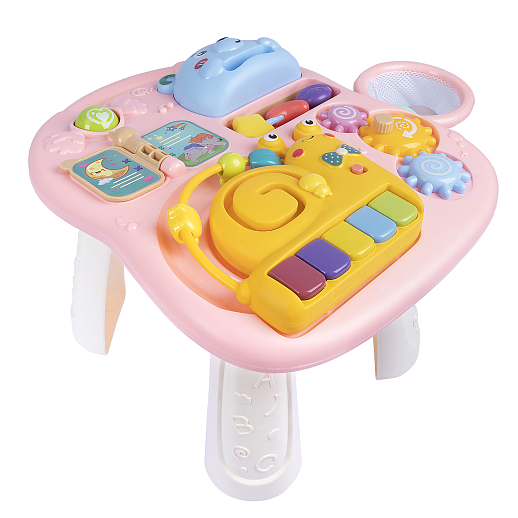 Ходунки, игровой центр, свет, звук, цвет розовый, в/к 36,5х21х45,5 см в Джамбо Тойз #15