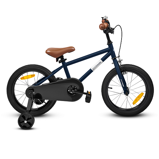 Велосипед двухколёсный CITYRIDE, модель CR-B2-07H, колеса 16", рама сталь, колеса сталь, балансирные колеса, цвет синий металлик в Джамбо Тойз #3