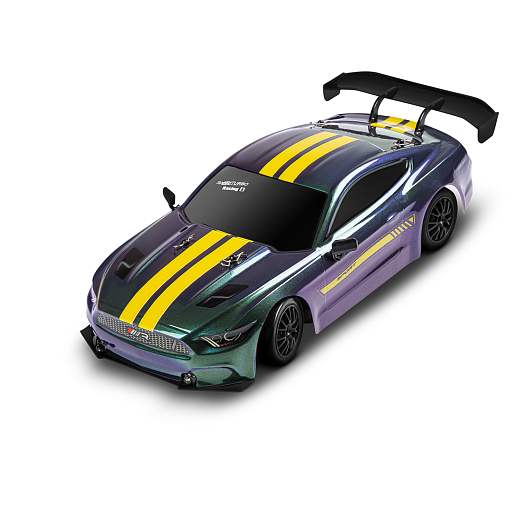 Р/у машина для дрифта М1:16,2.4GHz,4WD,сменные шины 4шт., конусы 4шт.,свет,с аккум.,цвет хамелеон,в/к 34*12,6*18,8см в Джамбо Тойз #3