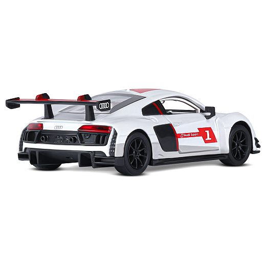 ТМ "Автопанорама" Машинка металлическая 1:32 AUDI R8, белый перламутр, свет, звук, откр. двери, инерция, в/к 17,5*13,5*9 см в Джамбо Тойз #8