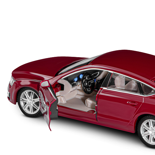 ТМ "Автопанорама" Машинка металлическая 1:24 Audi A7, бордовый, откр. двери, капот и багажник, свет, звук, свободный ход колес, в/к 24,5*12,5*10,5 см в Джамбо Тойз #14