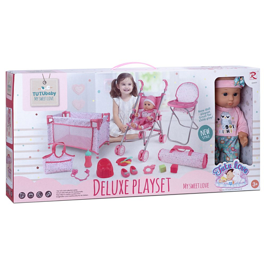 Игровой набор "Пупс с аксессуарами", в/к 63,5*10,5*32 см в Джамбо Тойз #3