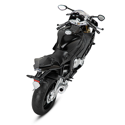 ТМ "Автопанорама" Мотоцикл металл. 1:12 BMW S1000R, черный, свободный ход колес, в/к 7,1*11,7*20,6 см в Джамбо Тойз #8