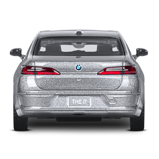 ТМ "Автопанорама" Машинка металл. 1:47 BMW I7, серый, инерция, откр. двери, в/к 17,5*12,5*6,5 см в Джамбо Тойз #11