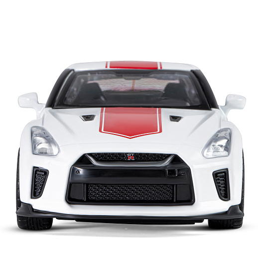 ТМ "Автопанорама" Машинка металлическая 1:32 Nissan GT-R (R35), белый, откр. двери, свет, звук, инерция в/к 17,5*13,5*9 см в Джамбо Тойз #9