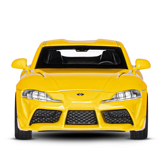 ТМ "Автопанорама" Машинка металлическая 1:38 Toyota GR Supra, желтый, откр. двери, инерция, в/к 17,5*12,5*6,5 см в Джамбо Тойз #9