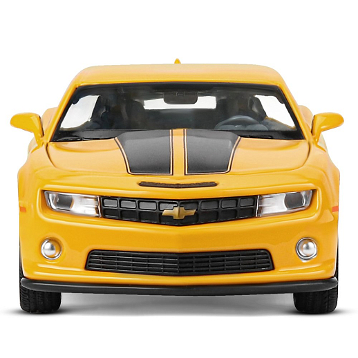 ТМ "Автопанорама" Машинка металлическая 1:32 Chevrolet Camaro SS, желтый, свет, звук, откр. двери, капот и багажник, инерция, в/к 19*9*7 см в Джамбо Тойз #10