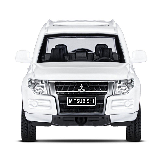 ТМ "Автопанорама" Машинка металлическая 1:43 Mitsubishi Pajero 4WD Turbo,белый, откр. двери, инерция, в/к 16*7,5*5 см в Джамбо Тойз #8