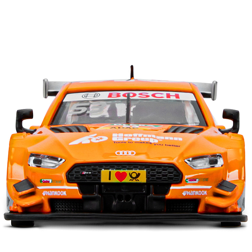 ТМ "Автопанорама" Машинка металлическая 1:32 Audi RS 5 DTM, оранжевый, свет, звук, откр. двери, инерция, в/к 17,5*13,5*9 см в Джамбо Тойз #10