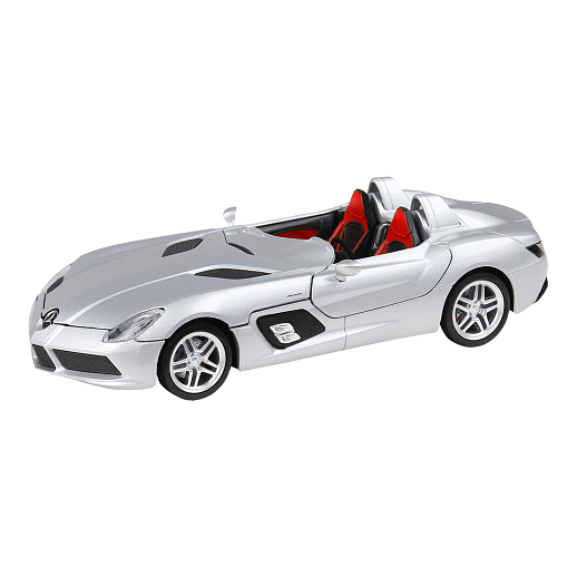 ТМ "Автопанорама" Машинка металл., 1:24 Mercedes-Benz SLR McLaren Stirling Moss, свободный ход колес, откр. двери и капот, свет, звук, в/к 24,5*12,5*10,5 см в Джамбо Тойз #4