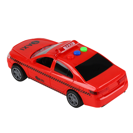 AUTODRIVE Машина 15см инерц. на бат. со светом и звуком, красный,  в/к 19,5*8,5*10,5 в Джамбо Тойз #6