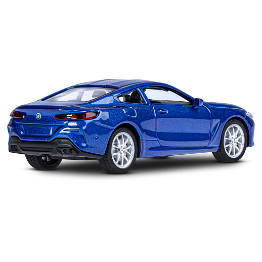 ТМ "Автопанорама" Машинка металлическая 1:44 BMW M850i Coupe, синий, откр. двери, инерция, в/к 17,5*12,5*6,5 см в Джамбо Тойз #8