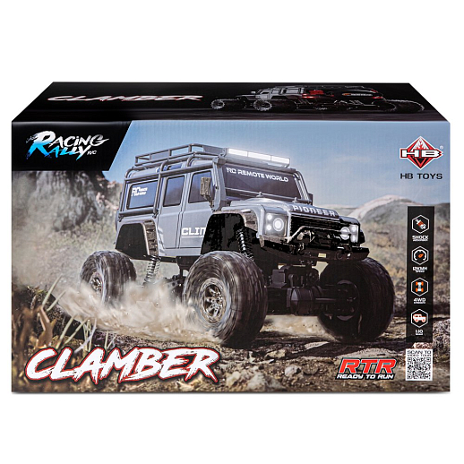 Р/У внедорожник,М1:10, 2.4GHz, 4WD, цвет графит,в/к 49,5*27,7*31см в Джамбо Тойз #8