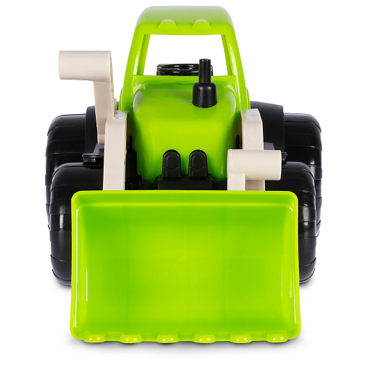 ТМ "Компания Друзей" Трактор с ковшом салатовый, в сетке 33х16х16 см в Джамбо Тойз #7