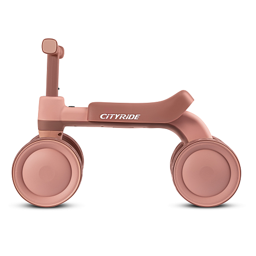 Беговел CITYRIDE, рама пластик, колеса пластик, музыка Шаинского, свет, розовый, в/к в Джамбо Тойз #5