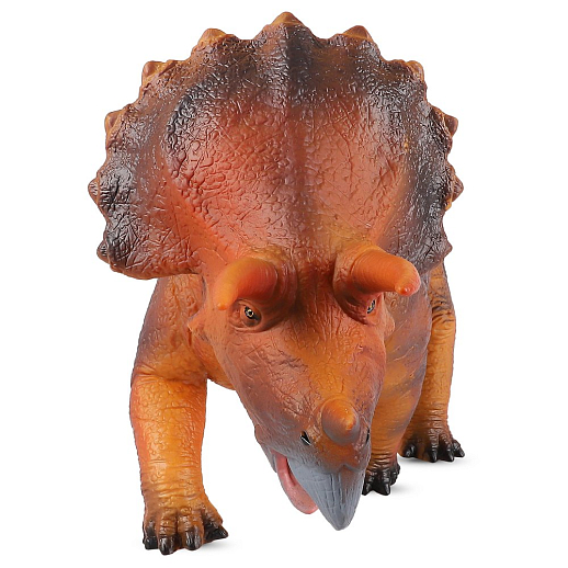 ТМ "КОМПАНИЯ ДРУЗЕЙ", серия "Животные планеты Земля". Динозавр с чипом, звук - рёв животного, эластичная поверхность с шероховатостями, мягкий наполнитель, бирка, 46.0X16.0X18.0 в Джамбо Тойз #8