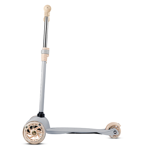 Самокат трехколесный CityRide, пакет, Дека: PP+нейлон, колеса PU 120/76 свет, руль  металл телеск., цвет серый в Джамбо Тойз #3