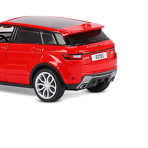 ТМ "Автопанорама" Машинка металлическая 1:32  2017 Land Rover Range Rover Evoque HSE, красный, откр. двери и капот, свет, звук, инерция,  в/к 17,5*12,5*6,5 см в Джамбо Тойз #16