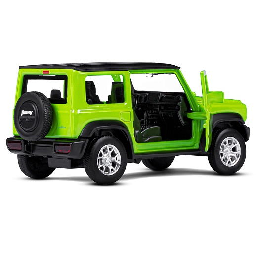 ТМ "Автопанорама" Машинка металлическая 1:32 Suzuki Jimny, зеленый, инерция, откр. двери, в/к 17,5*12,5*6,5 см в Джамбо Тойз #13