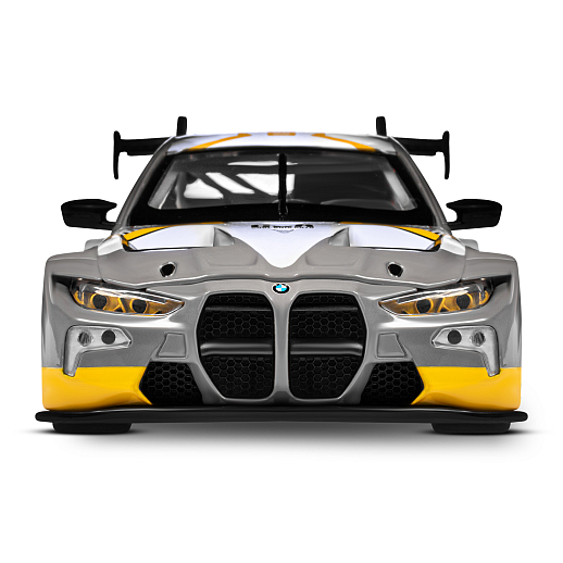 ТМ "Автопанорама" Машинка металлическая, 1:24 BMW M4 GT3, серый, откр. двери и капот, свет, звук, свободный ход колес, в/к 24,5х12,5х10,5 см в Джамбо Тойз #14