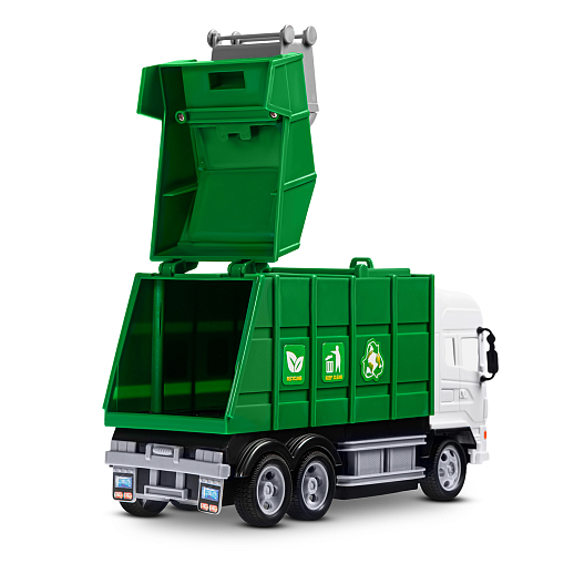 Р/У Мусоровоз, 27Hz, 4 канала, свет. эффекты, откр. люки, в/к 38,3*12*16 см в Джамбо Тойз #4