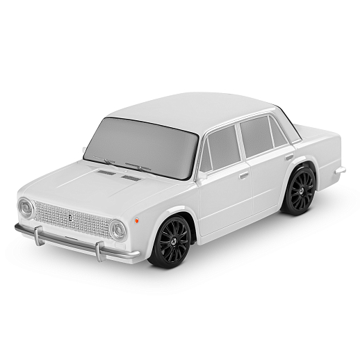 AUTODRIVE Р/У Машина для дрифта LADA 2101,М1:24,2.4GHz,4WD,свет фар,4 доп.колеса,конусы,с аккум.,цв. белый,в/к 20,5*13*13см в Джамбо Тойз #2