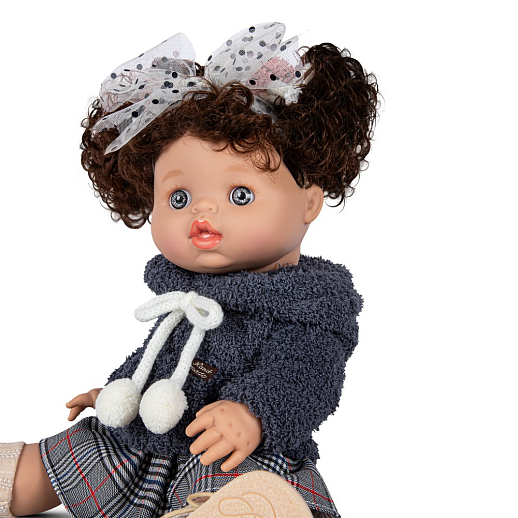 Кукла 40 см, в синей кофте с юбочкой ,в/к 22,5*13,5*44 см в Джамбо Тойз #5