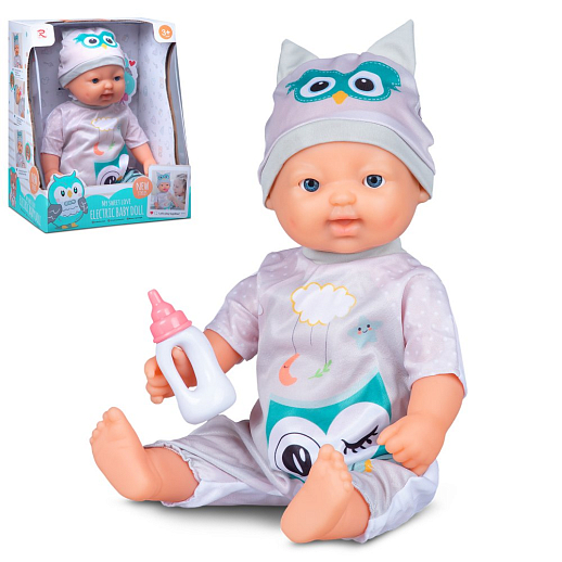 Игровой набор "Интерактивный Пупс с бутылочкой", в/к 28*19*29,3 см в Джамбо Тойз