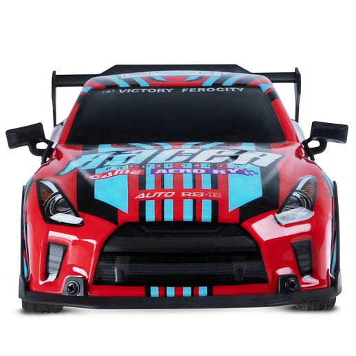 Р/у Машина гоночная, 1:18, 4 канала, 3D подсветка корпуса, цвет красно-голубой, в/к 34*16*14см в Джамбо Тойз #4