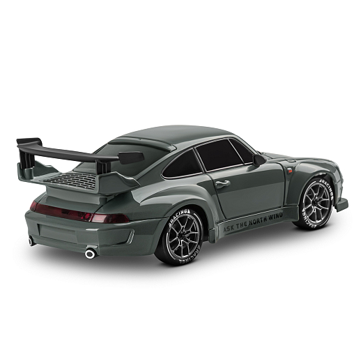 Р/у машинка для дрифта М1:24,2.4GHz,4WD,сменные шины 4шт., конусы 8шт.,свет,с аккум.,цвет серый,в/к 24,5*11,5*19см в Джамбо Тойз #5