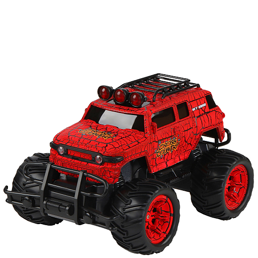 AUTODRIVE Р/У Монстр-трак 2WD,1:20,27МГц,4 канала,с аккум. и бат.д/пульта,цв. красный,в/к 28.5*14.5*15,5см в Джамбо Тойз #2