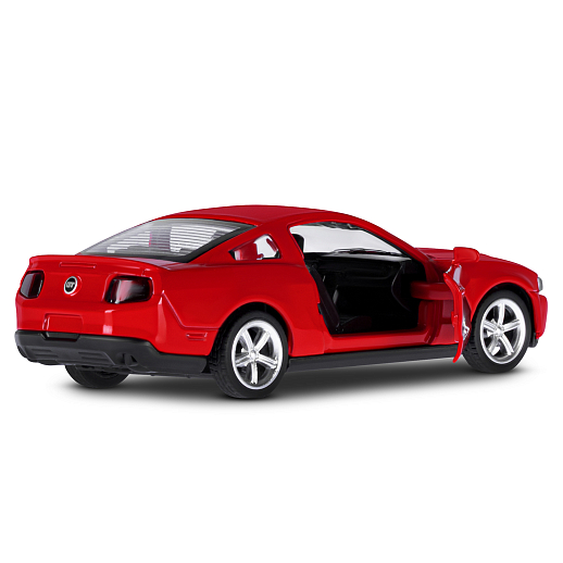 ТМ "Автопанорама" Машинка металлическая 1:43 Ford Mustang GT, красный, откр. двери, инерция, в/к 17,5*12,5*6,5 см в Джамбо Тойз #14