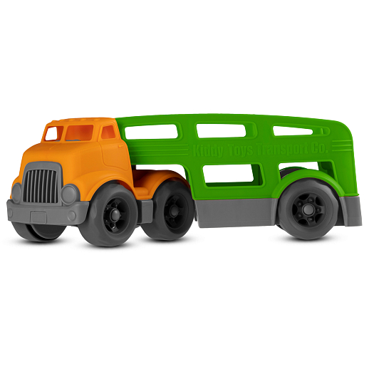 ТМ "Компания Друзей" трейлер оранжево-зеленый, в коробке  32,5х15,5х11,5 см в Джамбо Тойз #8